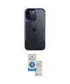 ieg™ iPhone 14 Pro Max Kılıf Akış Çizgi Koleksiyonu - Şeffaf Royal Nano Ekran Koruyucu