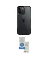 ieg™ iPhone 14 Pro Max Kılıf Akış Çizgi Koleksiyonu - Şeffaf Royal Nano Ekran Koruyucu