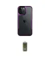 ieg™ iPhone 14 Pro Max Kılıf Akış Çizgi Koleksiyonu - Siyah Joko Magic 5D Hayalet Cam