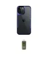 ieg™ iPhone 14 Pro Max Kılıf Akış Çizgi Koleksiyonu - Siyah Joko Magic 5D Hayalet Cam