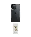 ieg™ iPhone 14 Pro Max Kılıf Akış Çizgi Koleksiyonu - Siyah Mat Seramik Nano Ekran Koruyucu