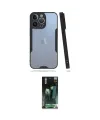 ieg™ iPhone 14 Pro Max Kılıf Atlas Asil Serisi - Şeffaf 360 Full Body Arka Koruyucu