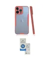 ieg™ iPhone 14 Pro Max Kılıf Atlas Asil Serisi - Şeffaf Royal Nano Ekran Koruyucu