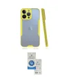 ieg™ iPhone 14 Pro Max Kılıf Atlas Asil Serisi - Şeffaf Royal Nano Ekran Koruyucu