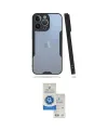 ieg™ iPhone 14 Pro Max Kılıf Atlas Asil Serisi - Şeffaf Royal Nano Ekran Koruyucu