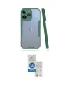 ieg™ iPhone 14 Pro Max Kılıf Atlas Asil Serisi - Şeffaf Royal Nano Ekran Koruyucu