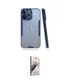 ieg™ iPhone 14 Pro Max Kılıf Atlas Asil Serisi - Siyah Bilvis 3D Mat Cam Ekran Koruyucu