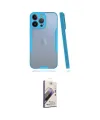 ieg™ iPhone 14 Pro Max Kılıf Atlas Asil Serisi - Siyah Bilvis 3D Mat Cam Ekran Koruyucu