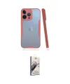 ieg™ iPhone 14 Pro Max Kılıf Atlas Asil Serisi - Siyah Bilvis 3D Mat Cam Ekran Koruyucu