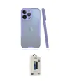 ieg™ iPhone 14 Pro Max Kılıf Atlas Asil Serisi - Siyah Bilvis Hayalet Cam Ekran Koruyucu