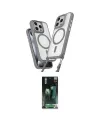 ieg™ iPhone 14 Pro Max Kılıf Atlas Doku Koleksiyonu - Siyah 360 Mat Full Body Arka Koruyucu