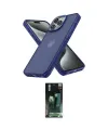 ieg™ iPhone 14 Pro Max Kılıf Atlas Form - Şeffaf 360 Full Body Arka Koruyucu