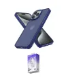 ieg™ iPhone 14 Pro Max Kılıf Atlas Form - Siyah Bilvis 5in1 3D Magic Cam Ekran Koruyucu