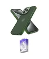 ieg™ iPhone 14 Pro Max Kılıf Atlas Form - Siyah Bilvis 5in1 3D Magic Cam Ekran Koruyucu