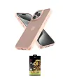 ieg™ iPhone 14 Pro Max Kılıf Atlas Form - Siyah Buffer Cam Ekran Koruyucu