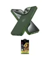 ieg™ iPhone 14 Pro Max Kılıf Atlas Form - Siyah Buffer Cam Ekran Koruyucu