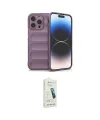 ieg™ iPhone 14 Pro Max Kılıf Atlas Koleksiyonu - Şeffaf Pasifik Cam Ekran Koruyucu