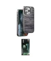 ieg™ iPhone 14 Pro Max Kılıf Atlas Minimal Özel Seri - Şeffaf 360 Full Body Arka Koruyucu