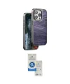 ieg™ iPhone 14 Pro Max Kılıf Atlas Minimal Özel Seri - Şeffaf Royal Nano Ekran Koruyucu