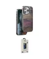ieg™ iPhone 14 Pro Max Kılıf Atlas Minimal Özel Seri - Siyah Bilvis Hayalet Cam Ekran Koruyucu