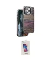 ieg™ iPhone 14 Pro Max Kılıf Atlas Minimal Özel Seri - Siyah Joko 5D Cam