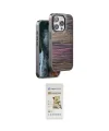 ieg™ iPhone 14 Pro Max Kılıf Atlas Minimal Özel Seri - Siyah Mat Seramik Nano Ekran Koruyucu