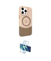 ieg™ iPhone 14 Pro Max Kılıf Çekirdek Asil Özel Seri - Siyah 3D Antistatik Cam Ekran Koruyucu