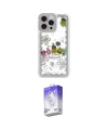 ieg™ iPhone 14 Pro Max Kılıf Çekirdek Asil - Siyah Bilvis 5in1 3D Magic Cam Ekran Koruyucu