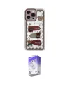 ieg™ iPhone 14 Pro Max Kılıf Çekirdek Asil - Siyah Bilvis 5in1 3D Magic Cam Ekran Koruyucu