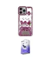 ieg™ iPhone 14 Pro Max Kılıf Çekirdek Asil - Siyah Bilvis 5in1 5D Magic Hayalet Cam Ekran Koruyucu