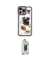 ieg™ iPhone 14 Pro Max Kılıf Çekirdek Asil - Siyah Bilvis Hayalet Cam Ekran Koruyucu