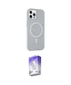 ieg™ iPhone 14 Pro Max Kılıf Çekirdek Modern Prime - Siyah Bilvis 5in1 3D Magic Cam Ekran Koruyucu