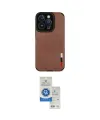 ieg™ iPhone 14 Pro Max Kılıf Doruk Asil Koleksiyonu - Şeffaf Royal Nano Ekran Koruyucu
