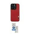 ieg™ iPhone 14 Pro Max Kılıf Doruk Asil Koleksiyonu - Şeffaf Royal Nano Ekran Koruyucu