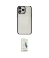 ieg™ iPhone 14 Pro Max Kılıf Doruk Doku Prime - Şeffaf Pasifik Cam Ekran Koruyucu