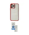 ieg™ iPhone 14 Pro Max Kılıf Doruk Doku Prime - Şeffaf Royal Nano Ekran Koruyucu