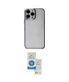 ieg™ iPhone 14 Pro Max Kılıf Doruk Doku Prime - Şeffaf Royal Nano Ekran Koruyucu