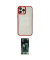 ieg™ iPhone 14 Pro Max Kılıf Doruk Doku Prime - Siyah 360 Mat Full Body Arka Koruyucu