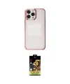 ieg™ iPhone 14 Pro Max Kılıf Doruk Doku Prime - Siyah Buffer Cam Ekran Koruyucu