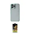 ieg™ iPhone 14 Pro Max Kılıf Doruk Doku Prime - Siyah Buffer Cam Ekran Koruyucu