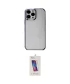 ieg™ iPhone 14 Pro Max Kılıf Doruk Doku Prime - Siyah Joko 5D Cam