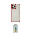 ieg™ iPhone 14 Pro Max Kılıf Doruk Doku Prime - Siyah Polymer Nano Ekran Koruyucu