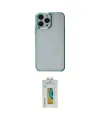 ieg™ iPhone 14 Pro Max Kılıf Doruk Doku Prime - Siyah Polymer Nano Ekran Koruyucu
