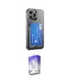 ieg™ iPhone 14 Pro Max Kılıf Doruk Klasik Koleksiyonu - Siyah Bilvis 5in1 3D Magic Cam Ekran Koruyucu