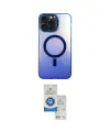 ieg™ iPhone 14 Pro Max Kılıf Doruk Klasik Prime - Şeffaf Royal Nano Ekran Koruyucu