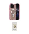 ieg™ iPhone 14 Pro Max Kılıf Eksen Çizgi - Siyah Mat Seramik Nano Ekran Koruyucu