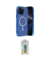 ieg™ iPhone 14 Pro Max Kılıf Eksen Çizgi - Siyah Polymer Nano Ekran Koruyucu