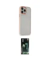 ieg™ iPhone 14 Pro Max Kılıf Eksen Doku Prime - Şeffaf 360 Full Body Arka Koruyucu