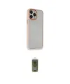 ieg™ iPhone 14 Pro Max Kılıf Eksen Doku Prime - Siyah Joko Magic 5D Hayalet Cam