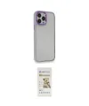 ieg™ iPhone 14 Pro Max Kılıf Eksen Doku Prime - Siyah Mat Seramik Nano Ekran Koruyucu